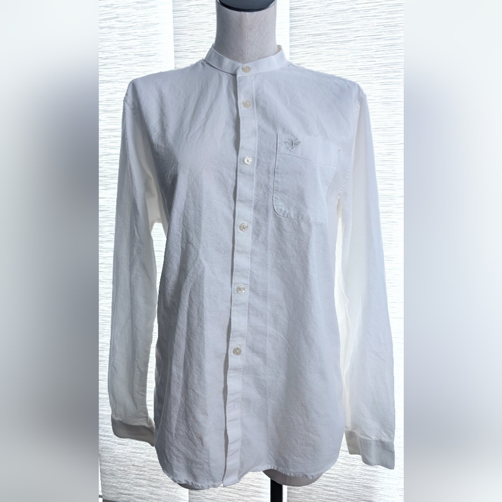 River Island Elegant White Casual Button-Down Shirt